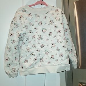 Little Planet Kids Organic Cotton Floral Print Sweatshirt